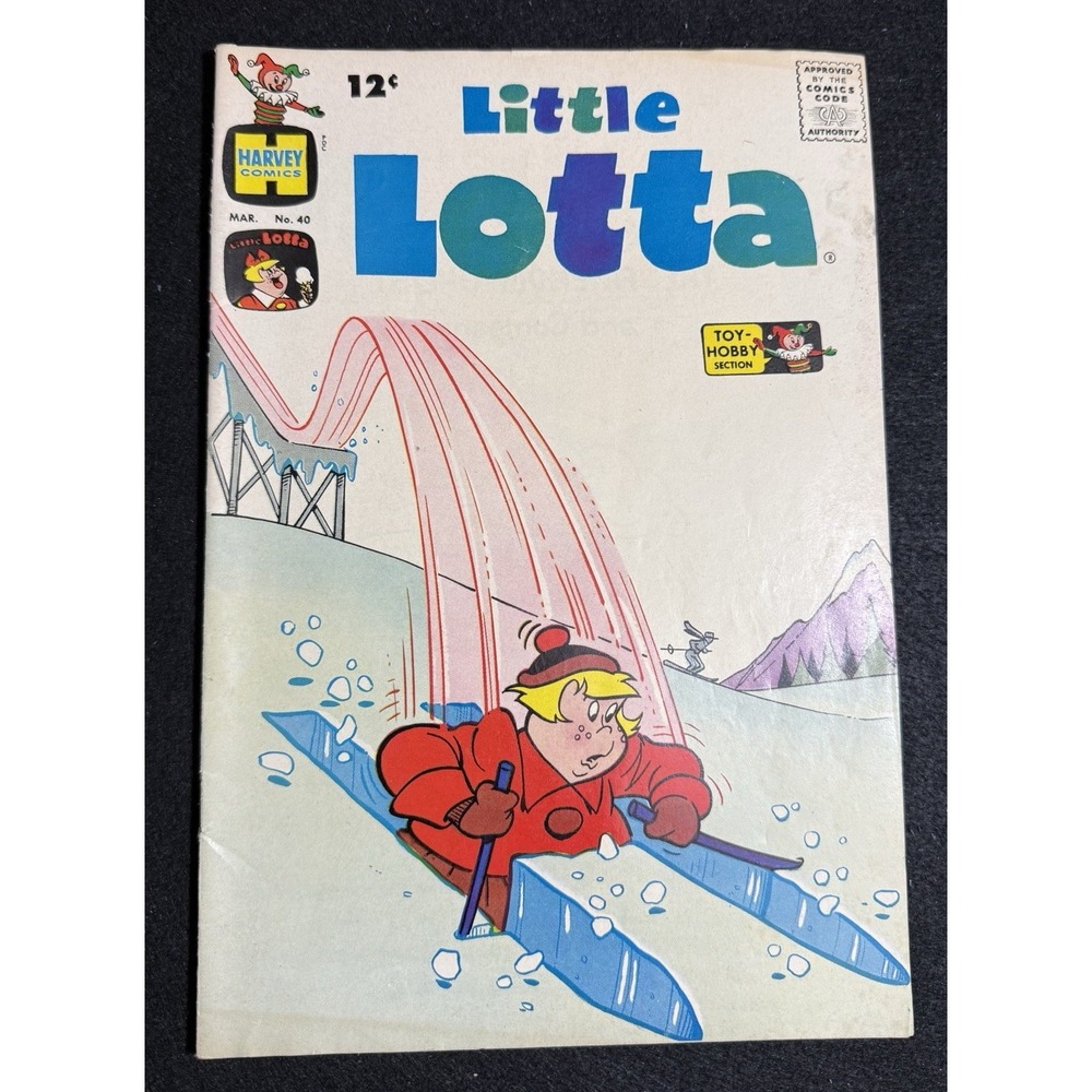 LITTLE LOTTA #40 (SILVER AGE - 1962 ) 12 CENT HIGH GRADE -‎ HARVEY COMICS